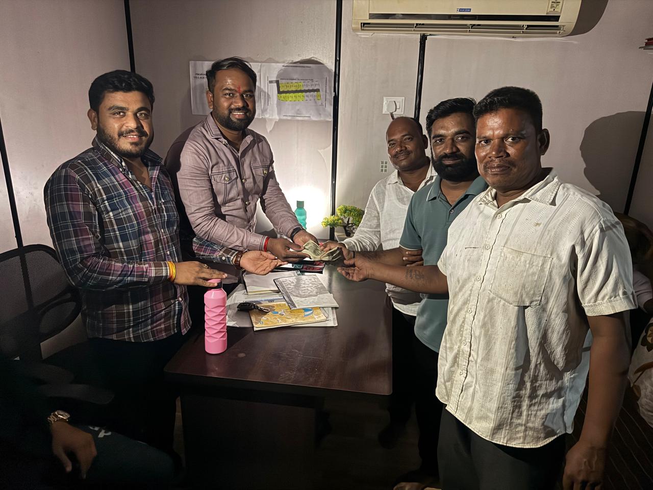 Allotment letter handover ceremony